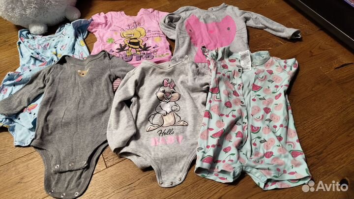 Детские вещи пакетом от 6 месяцев до года