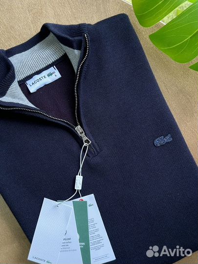 Кофта полузамок мужская Lacoste