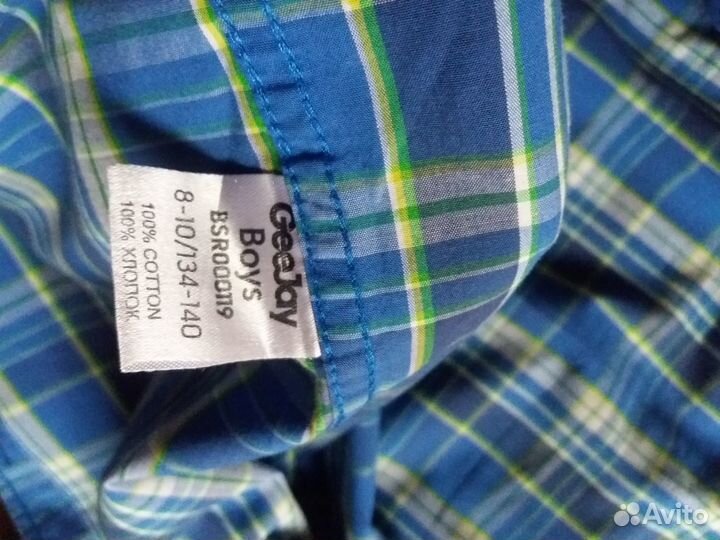 Рубашка для мальчика 134 140