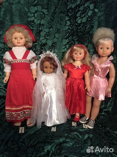 Куклы большие 60-87см