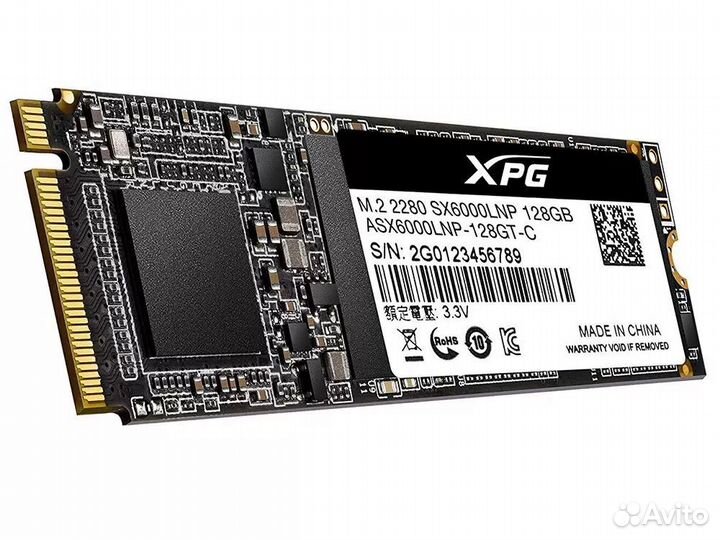 SSD накопитель A-Data XPG SX6000 Lite 128gb