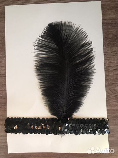 Повязка на голову в стиле Гэтсби