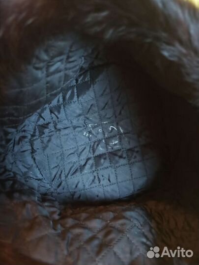 Шапка ушанка мужская, кролик