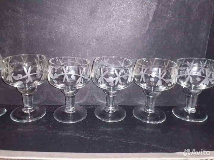 Набор ликерных рюмок СССР