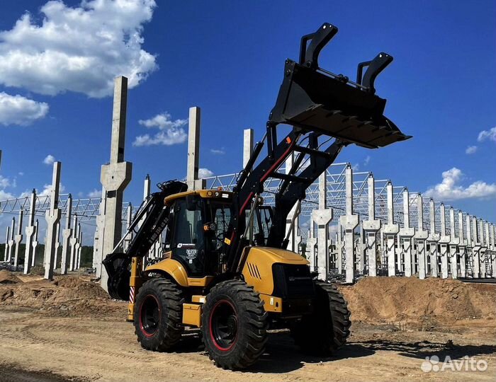 Экскаватор-погрузчик Shanmon 388H, 2024