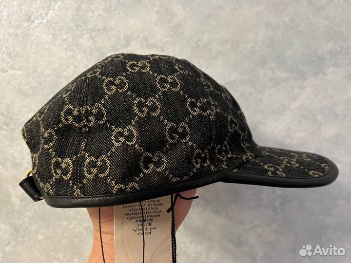 Бейсболка кепка Gucci оригинал монограм