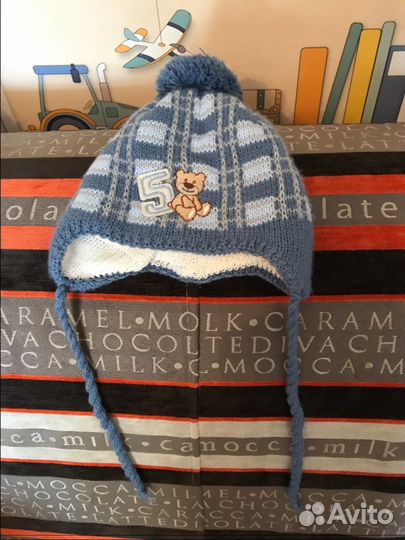 Шапочка на мальчика зима