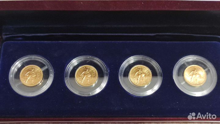 Золотой Червонец Сеятель 1975-1982 года