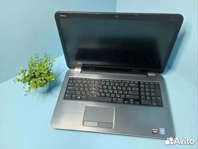 Мощный Dell, i7+16гб Ram+SSD+17 дюймовый