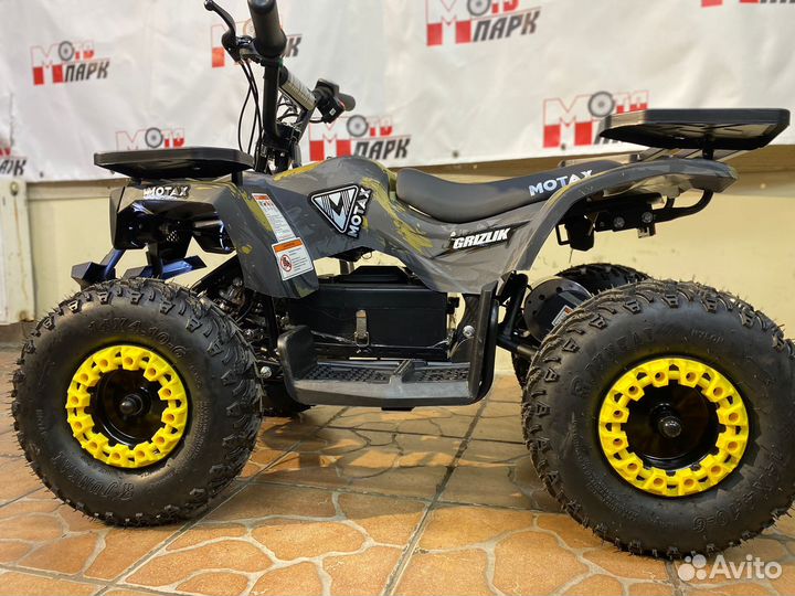 Квадроцикл motax Mini Grizlik X-16 E1000 (BW)