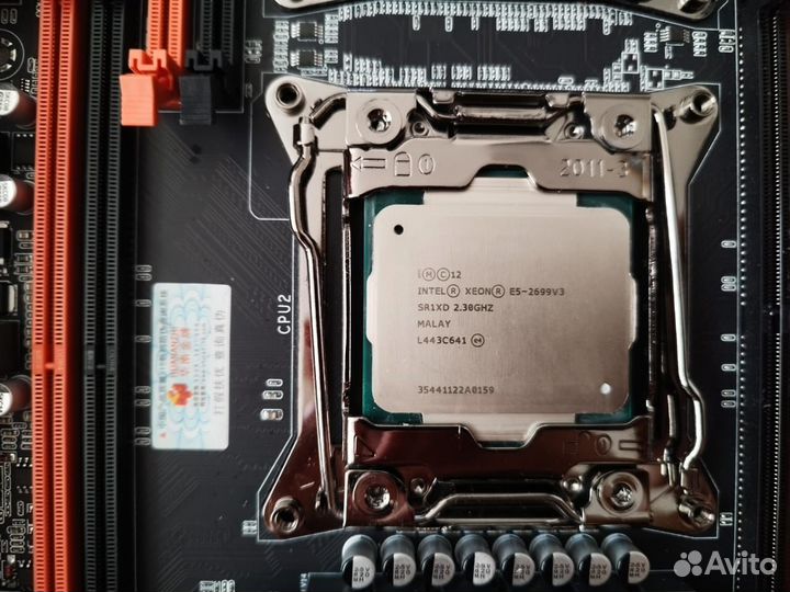 Huananzhi x99 F8D 2011v3 Xeon 2x 2699v3 256gb