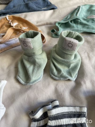 Антицарапки чепчики пинетки Mjolk 56 62