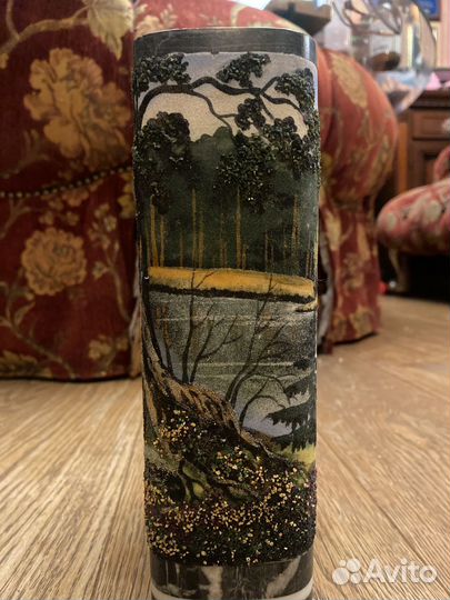 Ваза из натурального камня