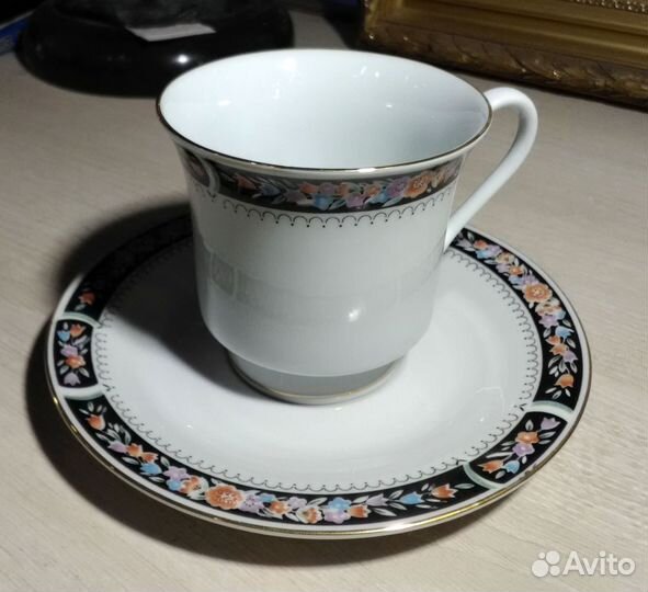 Чайная пара Фарфор Китай конец 1980 х