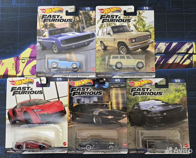Hot Wheels Premium Fast & Furious