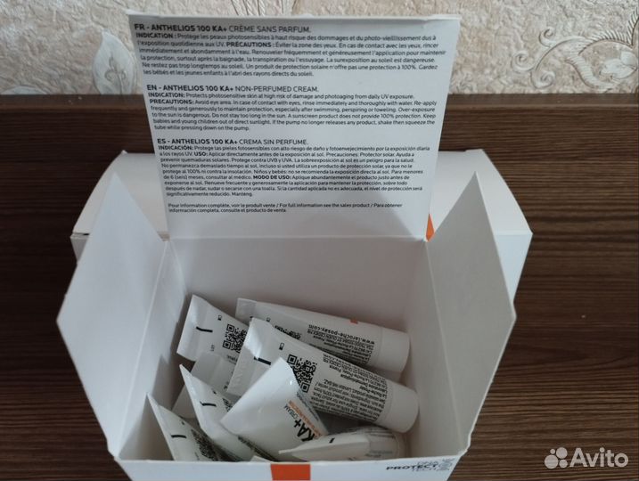 Солнцезащит крем для лица Anthelios 100 KA+ spf50