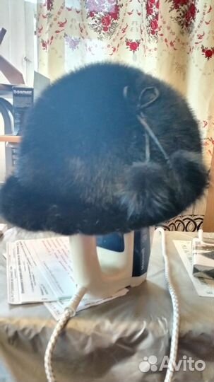 Шапка норковая женская