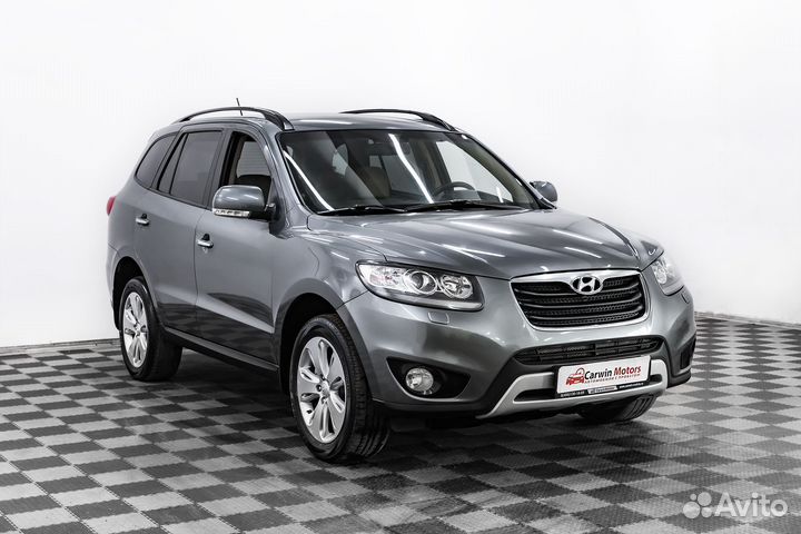 Hyundai Santa Fe 2.2 AT, 2011, 177 000 км