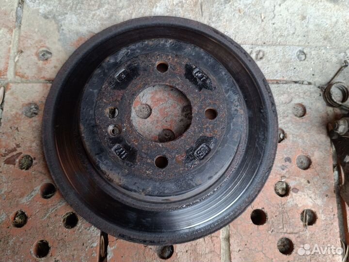 Суппорта+ диски тормозные задние Солярис