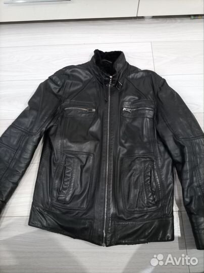 Куртка мужская натуральная кожа 50 52