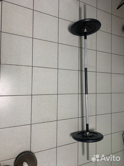 Спортивные блины с грифом