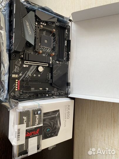 Материнская плата am4 b550 gigabyte aorus elite v2