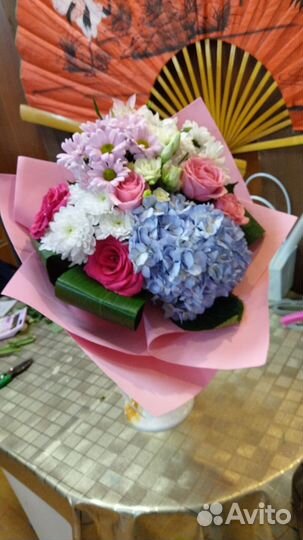 Живые цветы букеты