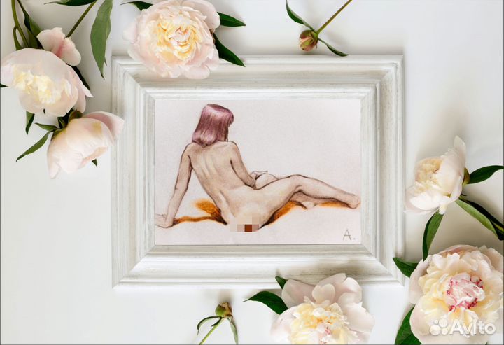 Эскиз обнаженная натура