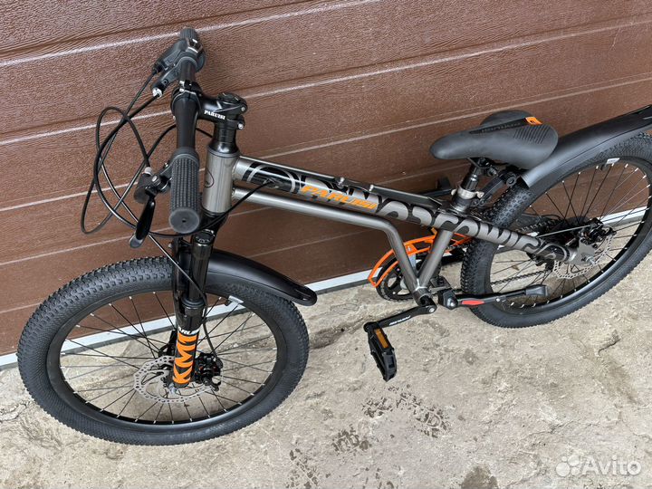 Новый детский велосипед диаметр колес 22