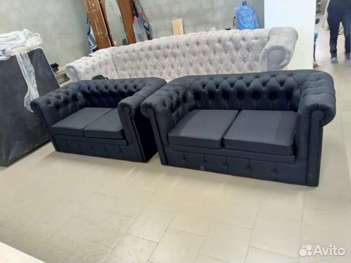 Диваны Честер в наличии для кальянной