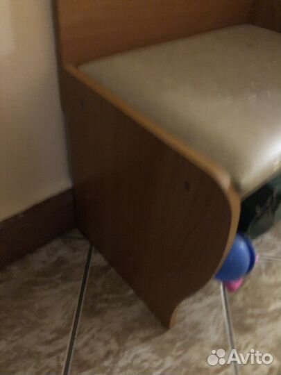 Тумба для обуви с сиденьем