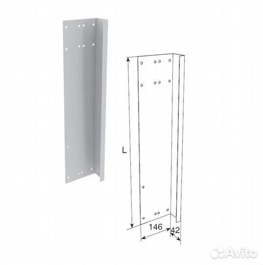 SPV-550S Боковая крышка 550мм усиленная