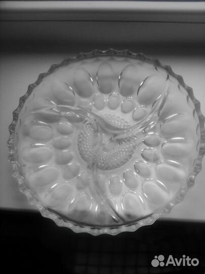 Конфетница хрустальная пр-ва СССР