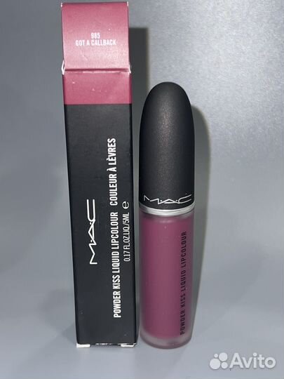 MAC 985 жидкая помада