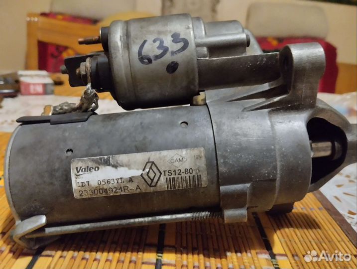 Стартер Ниссан Альмера g15, Рено Логан