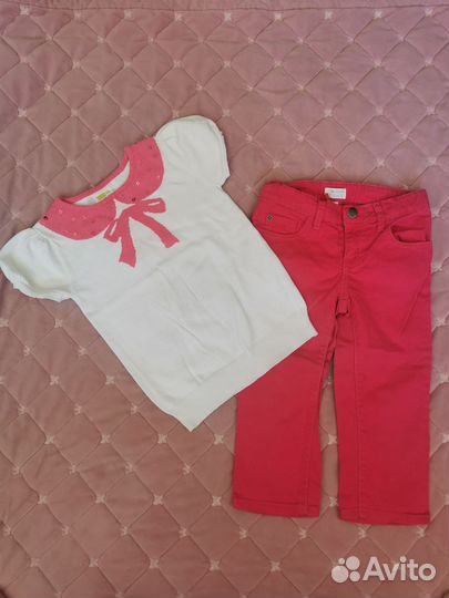 Бриджи и футболка 7-8