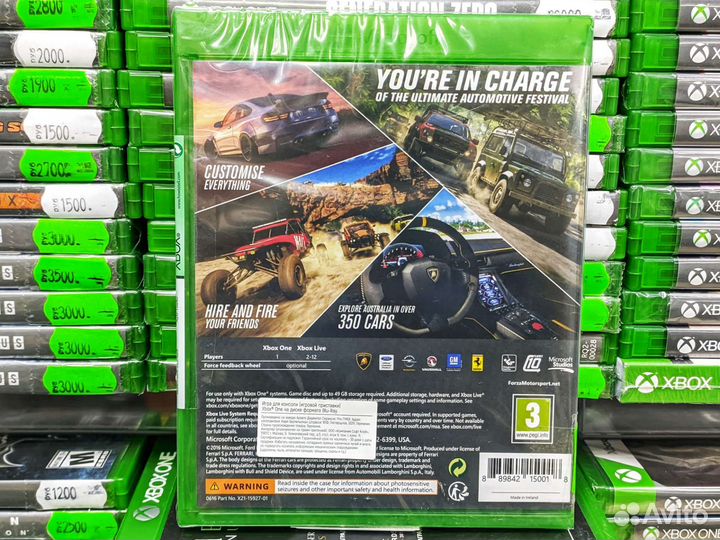 Forza Horizon 3 Xbox NEW