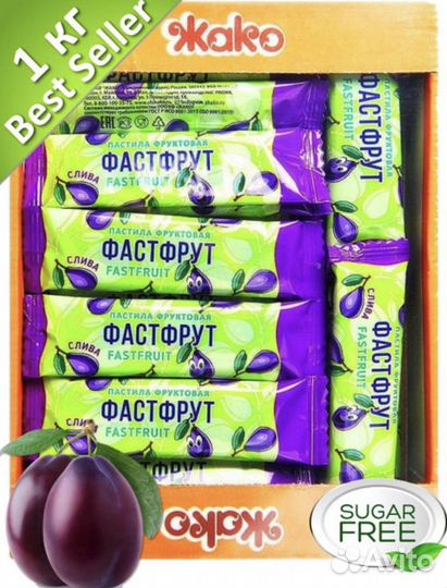 Пастила фруктовая Fastfruit