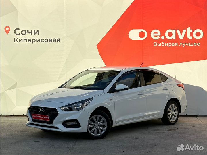 Hyundai Solaris 1.6 AT, 2019, 134 250 км
