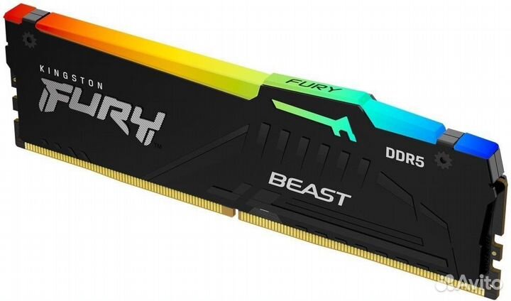 8Gb DDR5 5600MHz Kingston Fury Beast RGB (KF556C40