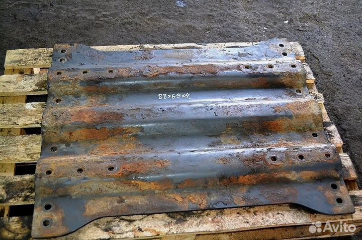 Пластина под сцепное устройство (седло) scania R-s