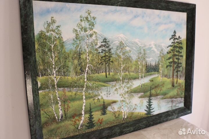 Картина из натурального камня