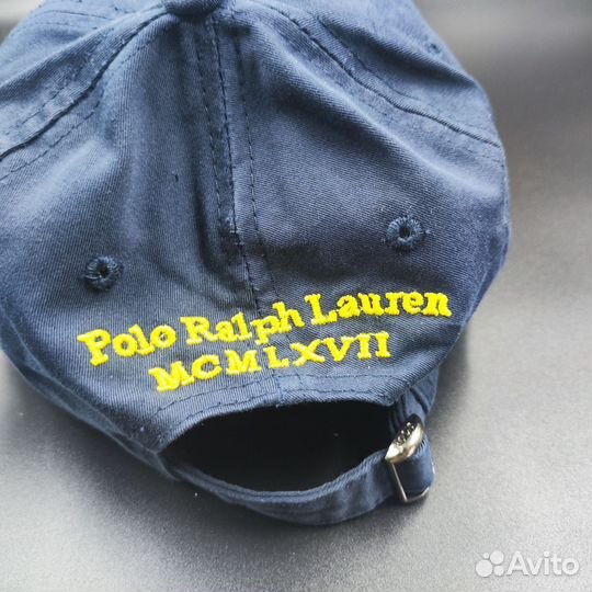 Кепка бейсболка polo ralph lauren жёлтый всадник