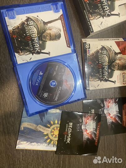 Ведьмак 3 дикая охота ps4 коллекционное издание