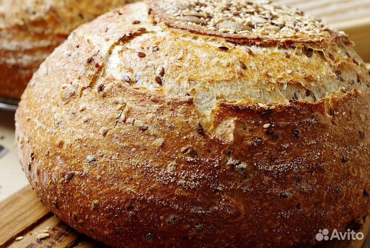 Хлеб с семечками