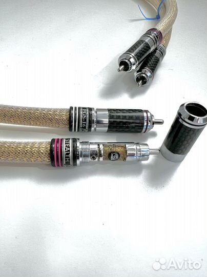 Межблочные Stealth audio Metacarbon. Air King. PGS