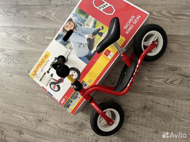 Беговел Puky LR M 10'' от 2 лет, Германия, красный