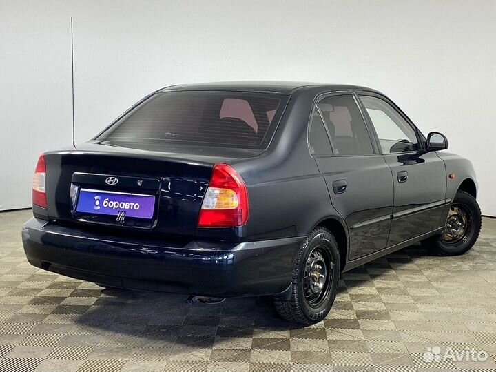 Hyundai Accent 1.5 МТ, 2008, 182 260 км