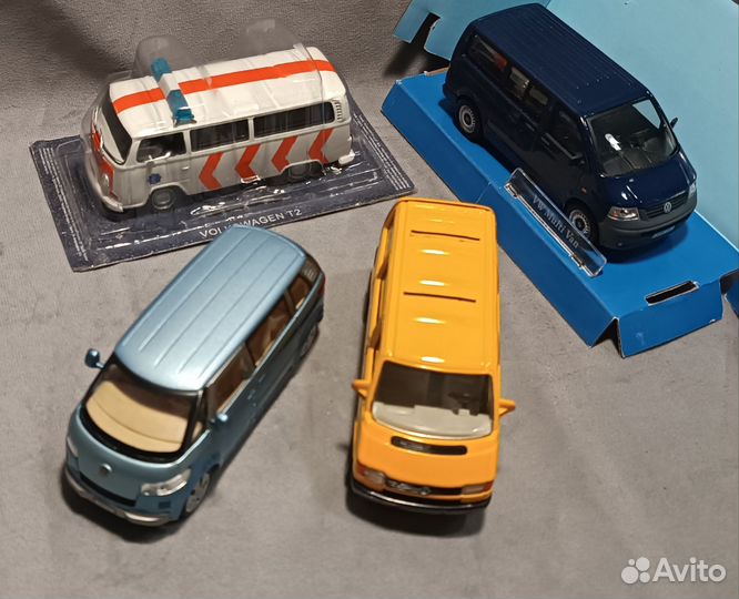 Модели volkswagen Beetle, Golf, transporter 1/43