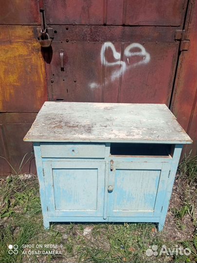 Буфет кухонный фанерный СССР под реставрацию